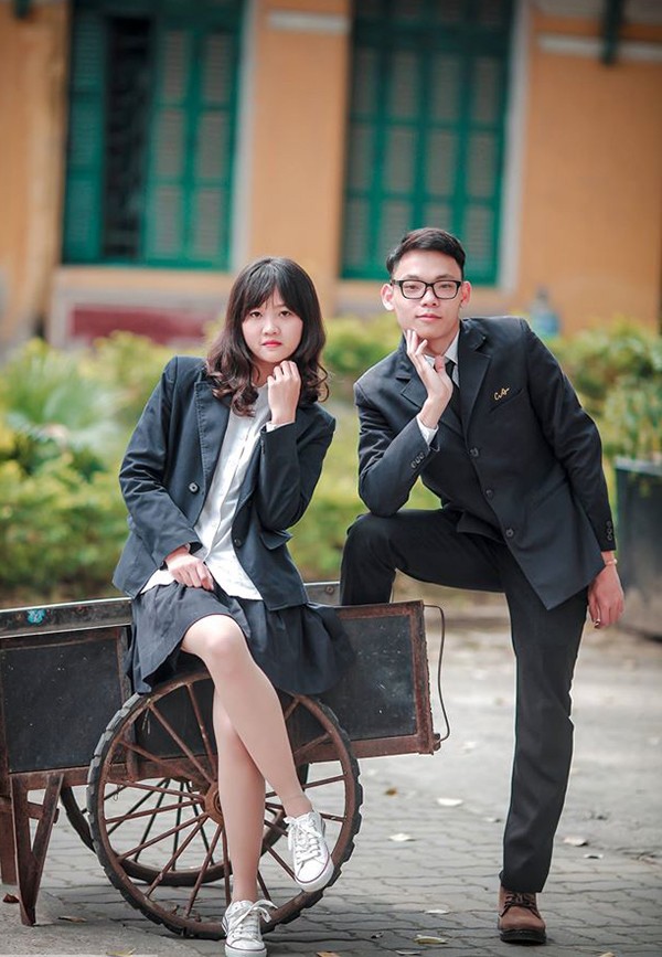 Ảnh kỷ yếu hồn nhiên tuổi học trò của teen Chu Văn An - ảnh 8