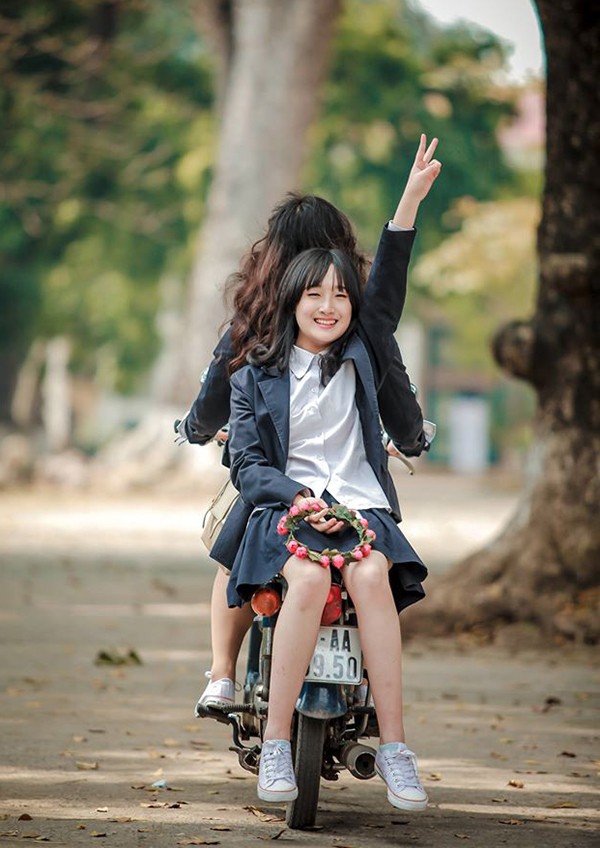 Ảnh kỷ yếu hồn nhiên tuổi học trò của teen Chu Văn An - ảnh 9