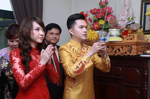 Nam Cường đi xe 20 tỷ đồng rước dâu tại Hà Nội - ảnh 7