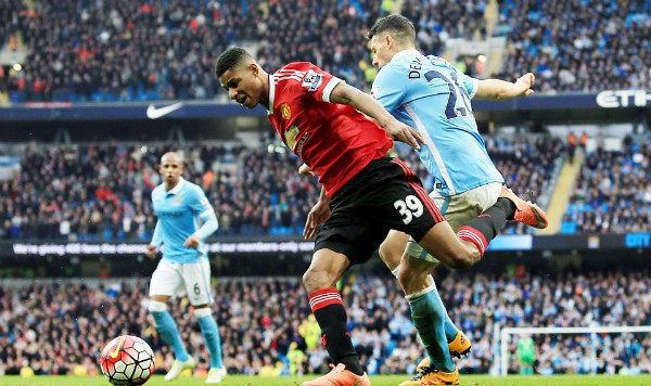 Man Utd đánh bại Man City ngày Rashford lập kỷ lục - ảnh 1