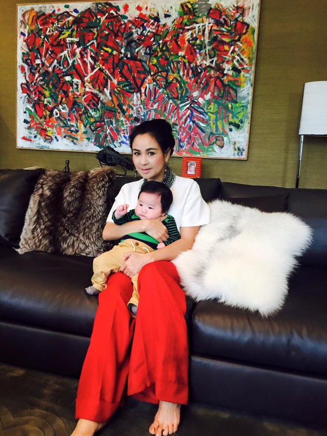 Con trai đáng yêu của ca sỹ Tùng Dương bên diva Thanh Lam - ảnh 2