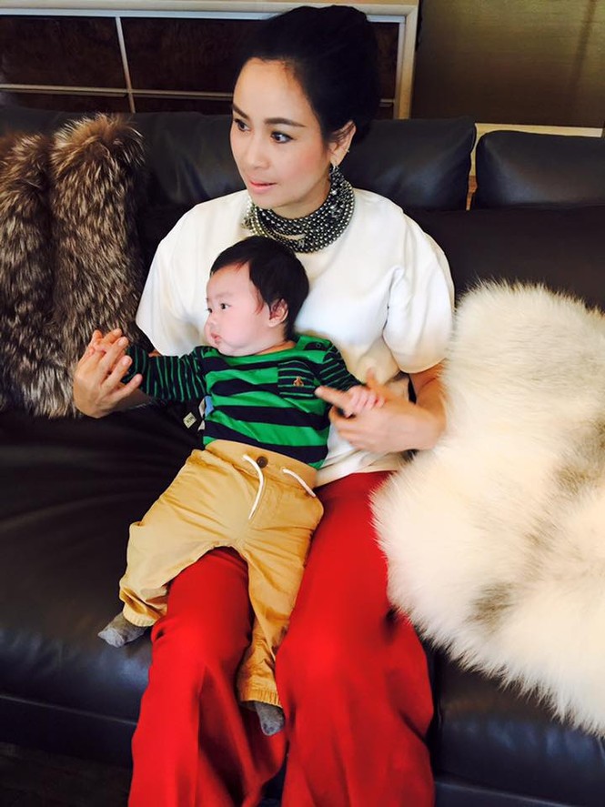 Con trai đáng yêu của ca sỹ Tùng Dương bên diva Thanh Lam - ảnh 3