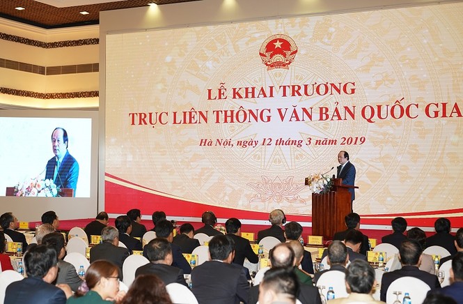 Tiết kiệm hơn 1.200 tỷ đồng tiền giấy, mực khi liên thông văn bản quốc gia - ảnh 1