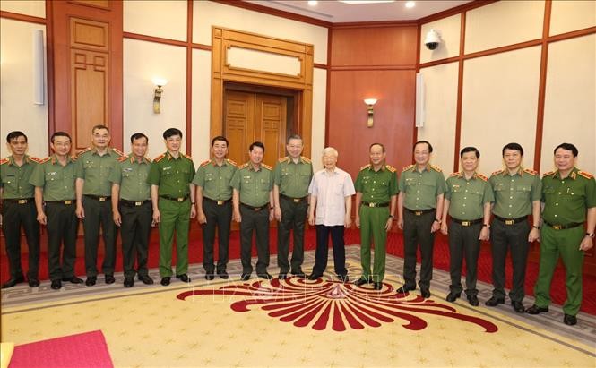 Tổng Bí thư, Chủ tịch nước làm việc với Đảng ủy Công an Trung ương - ảnh 3