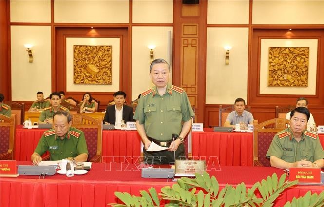 Tổng Bí thư, Chủ tịch nước làm việc với Đảng ủy Công an Trung ương - ảnh 1