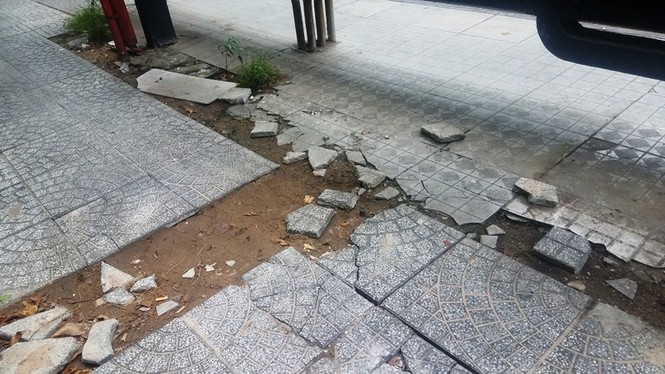 vỉa hè, TPHCM, hư hỏng, Sở GTVT TPHCM, trung tâm TPHCM, - ảnh 10