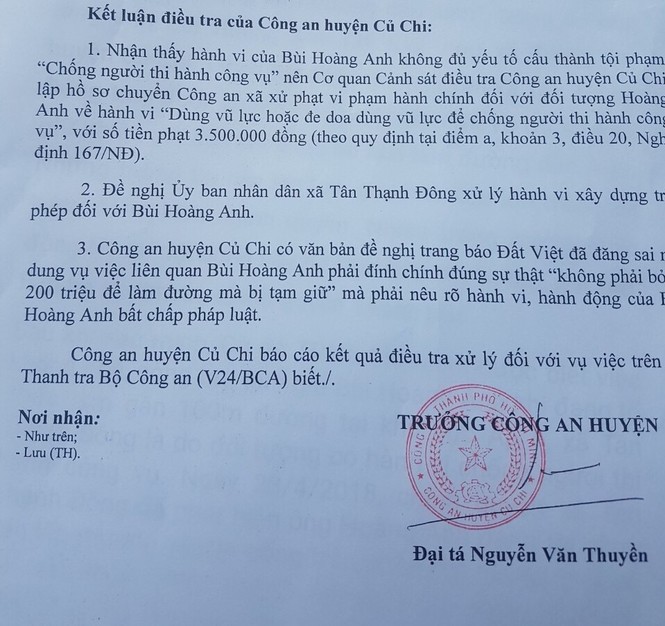 Vụ bị còng tay khi bỏ 200 triệu đồng làm đường: Chính quyền nói gì? - ảnh 4