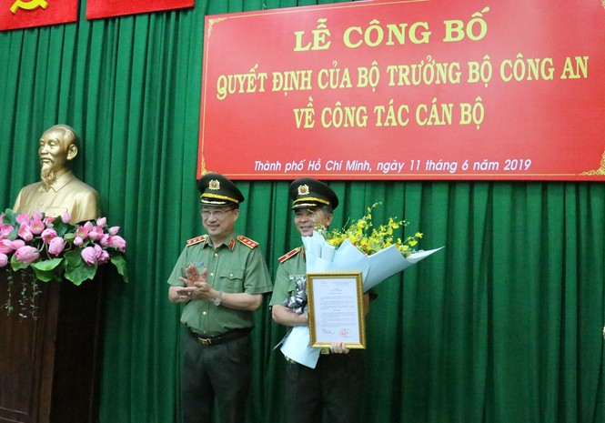 Bộ trưởng Công an bổ nhiệm nhân sự công an TPHCM - ảnh 2