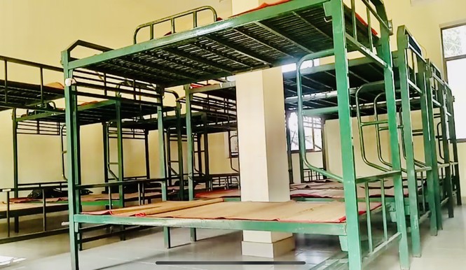Cận cảnh Bệnh viện dã chiến thứ 2 ở TPHCM chuẩn bị hoạt động - ảnh 4