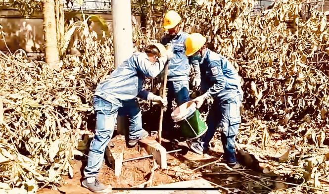 Cận cảnh Bệnh viện dã chiến thứ 2 ở TPHCM chuẩn bị hoạt động - ảnh 8