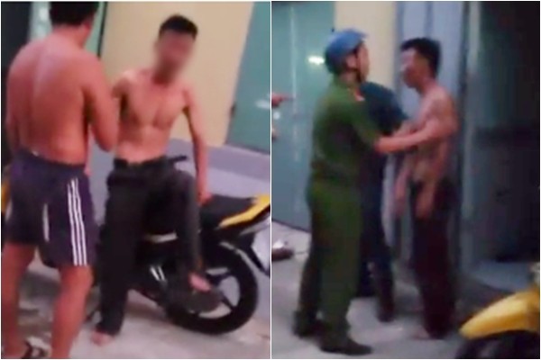 Bé gái hoảng loạn gào khóc khi bố cầm dao cứa cổ mẹ - ảnh 2