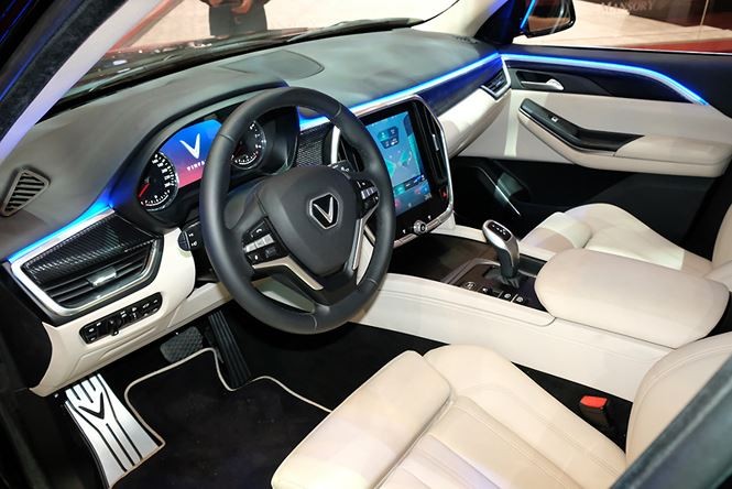 SUV đặc biệt VinFast Lux V8 xuất hiện tại Việt Nam - ảnh 5