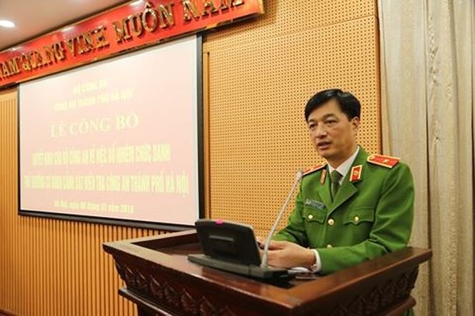 Bổ nhiệm hàng loạt lãnh đạo các đơn vị trực thuộc Bộ Công an - ảnh 1