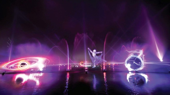 Lễ 30/4, Laser show màn hình nước 3D chính thức có mặt tại Việt Nam - ảnh 3