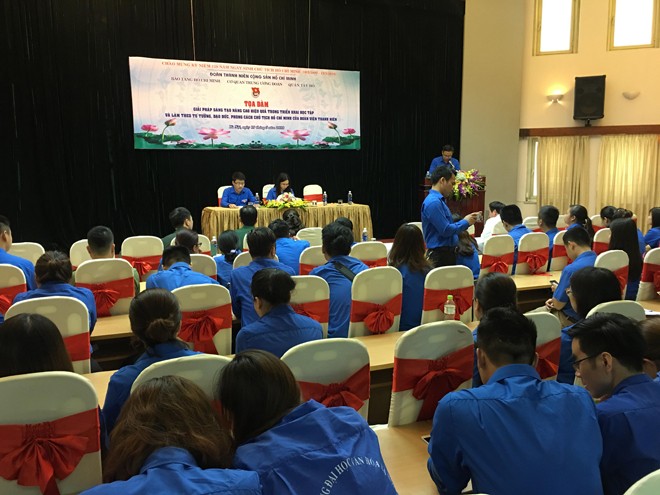 Nhiều hoạt động ý nghĩa Đoàn TN cơ quan T.Ư Đoàn dịp 19/5 - ảnh 2