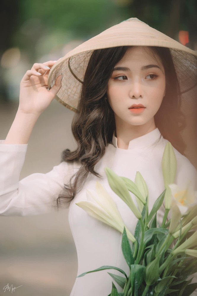 Nữ sinh 17 tuổi đam mê nghệ thuật, “đốn tim” dân mạng với nét đẹp dịu ngọt - ảnh 3