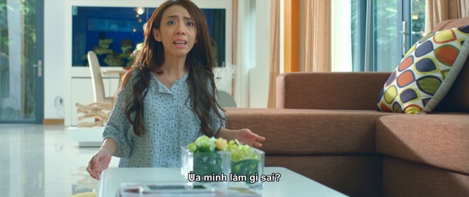Làm quân sư tình yêu cho đàn em, “Chị Mười Ba” Thu Trang bị mắng trong “Tôi là não cá vàng” - ảnh 1