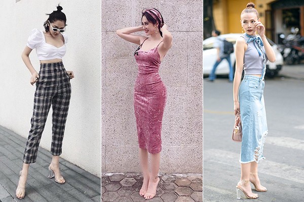 Muốn cao thêm chục cm trong nháy mắt, hãy sắm ngay đôi sandal tàng hình này - ảnh 1
