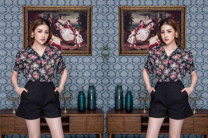 “Gái một con” Tú Anh khoe chân dài dáng chuẩn trong những bộ váy hoa hồng - ảnh 4