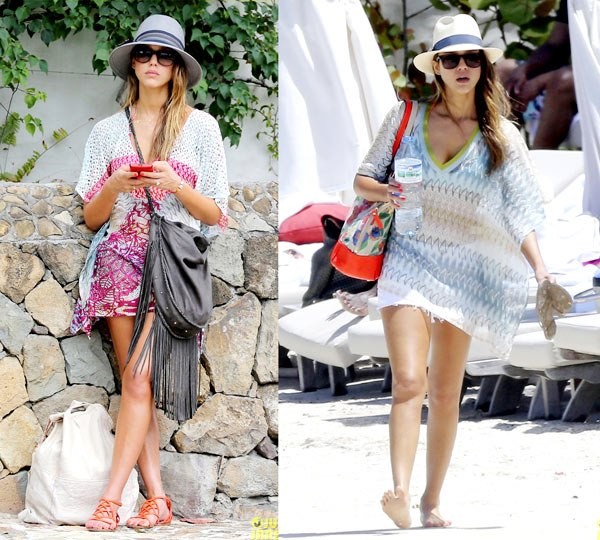 Jessica Alba trẻ trung, năng động cùng mũ phớt - ảnh 5
