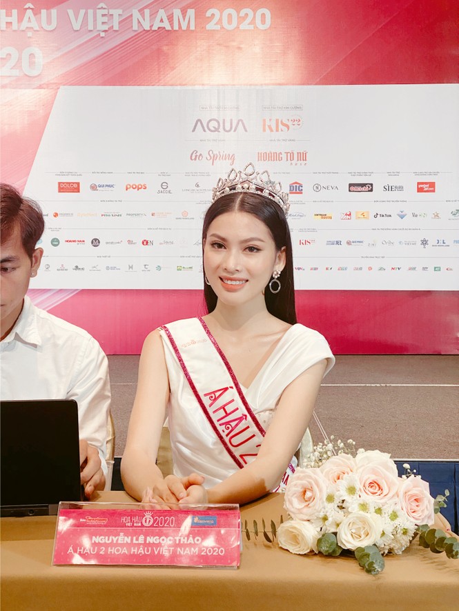 HOT: Top 3 Hoa Hậu Việt Nam 2020 tươi tắn sau đêm đăng quang, sẵn sàng giao lưu trực tuyến - ảnh 5