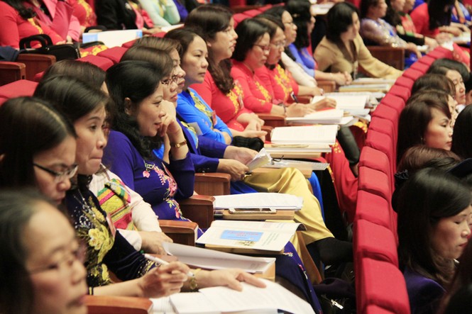 Rực rỡ sắc màu tại ĐH Hội Liên hiệp phụ nữ Việt Nam - ảnh 1