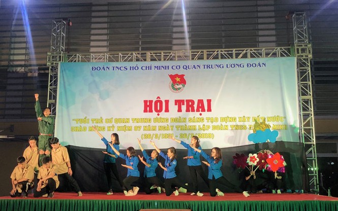 Sôi nổi Hội trại Tuổi trẻ cơ quan T.Ư Đoàn mừng ngày thành lập - ảnh 8