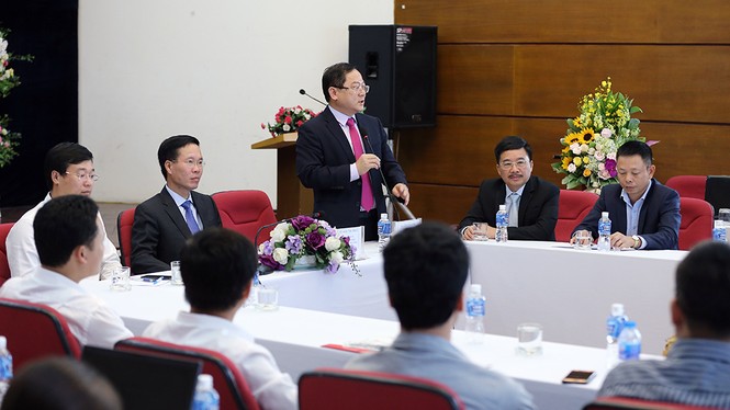Trưởng Ban Tuyên giáo T.Ư Võ Văn Thưởng thăm báo Tiền Phong - ảnh 3