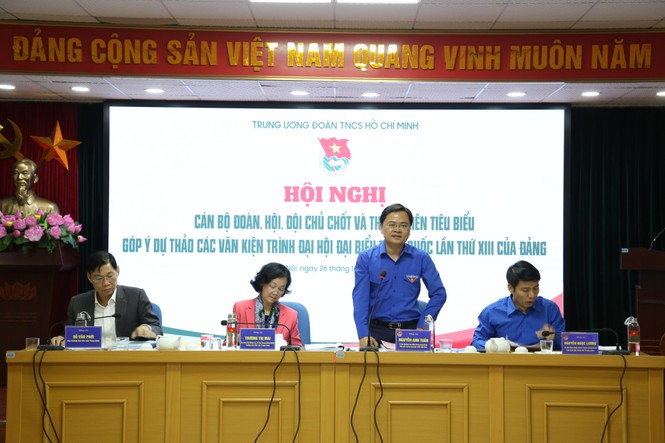 'Dự thảo Văn kiện xác định thanh niên có vai trò rường cột nước nhà' - ảnh 2