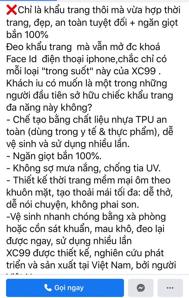 'Sốt bần bật' với khẩu trang trong suốt ăn theo COVID-19 - ảnh 2