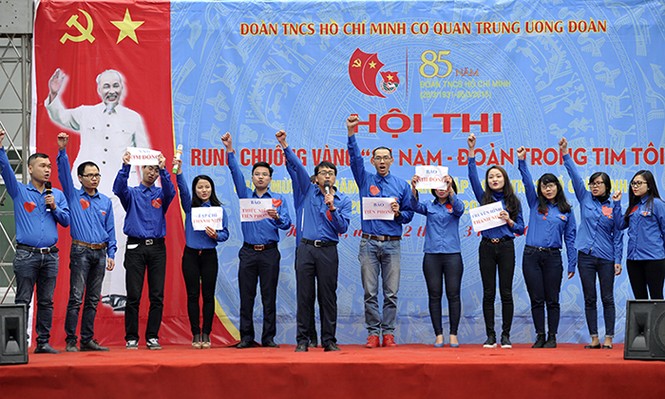Hội thi Rung chuông vàng với chủ đề '85 năm – Đoàn trong tim tôi' - ảnh 5