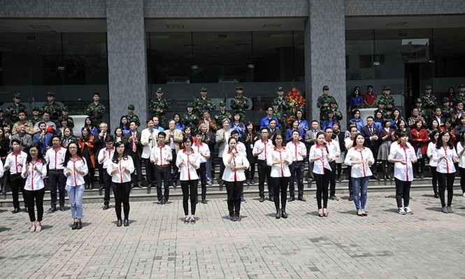 ĐH Ngoại thương sôi nổi hoạt động mừng sinh nhật Đoàn - ảnh 1