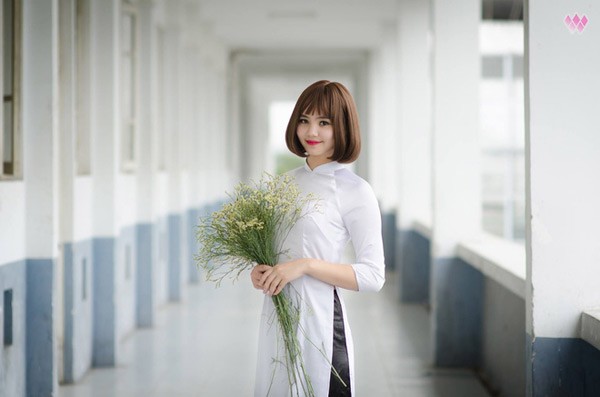 12 nữ sinh Trường Xây dựng cùng khoe sắc - ảnh 3