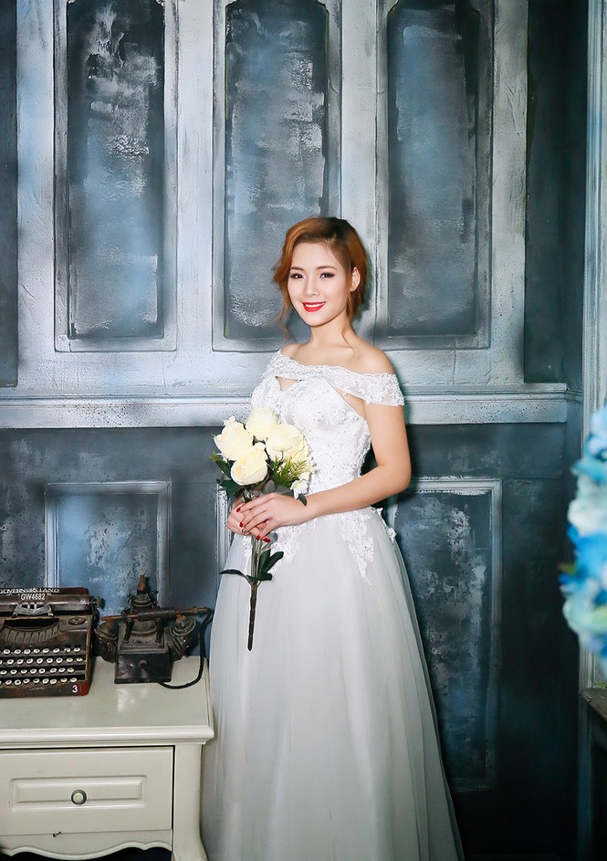 Ngắm thí sinh iMiss Thăng Long diện áo cưới tinh khôi - ảnh 23