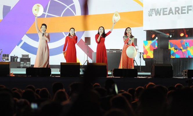 Các tiết mục văn nghệ đặc sắc tại Festival thanh niên, sinh viên 19 - ảnh 3