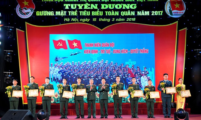 Vinh danh 22 Gương mặt trẻ tiêu biểu, triển vọng toàn quân 2017 - ảnh 7