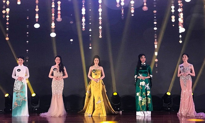 Nữ sinh mạnh mẽ bên voi Tây Nguyên trong chung kết Miss DAV 2018 - ảnh 8