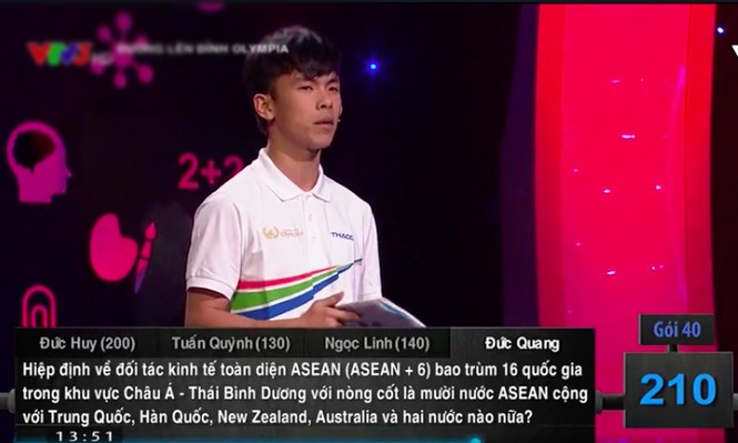 Quán quân tháng 1 quý 3 Đường lên đỉnh Olympia nghẹt thở về đích - ảnh 2