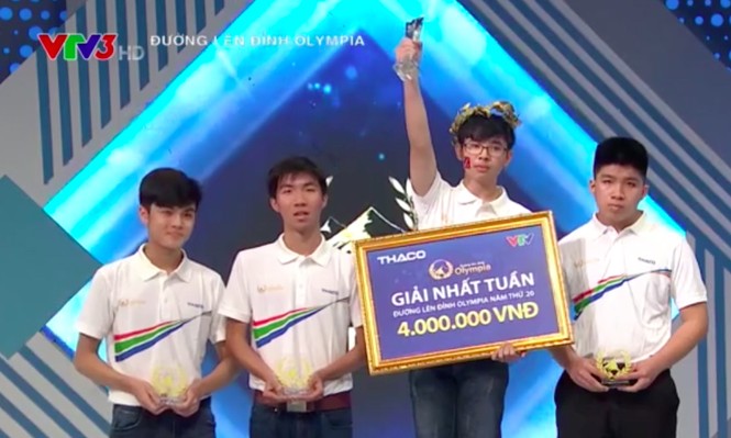 Nam sinh có 'hoài bão bất thường' thắng tuyệt đối Đường lên đỉnh Olympia - ảnh 1