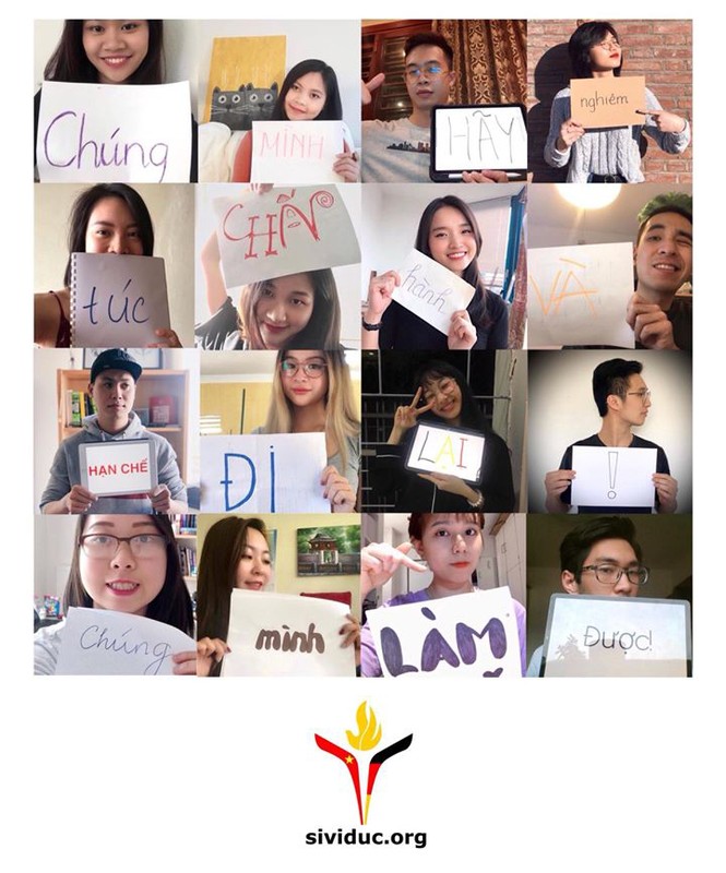Du học sinh Việt lan tỏa trào lưu 'Spread love - not fear' ứng phó mùa dịch COVID-19 - ảnh 1