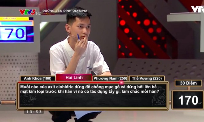 Nam sinh ước mơ làm nhà môi trường học nhất Đường lên đỉnh Olympia - ảnh 1