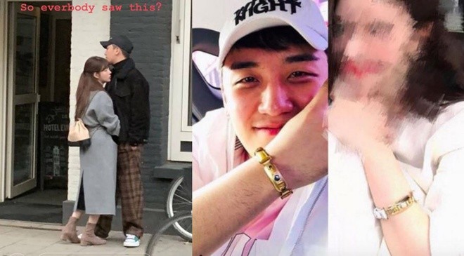 Seungri Big Bang và diễn viên nóng bỏng Yoo Hye Won lộ ảnh