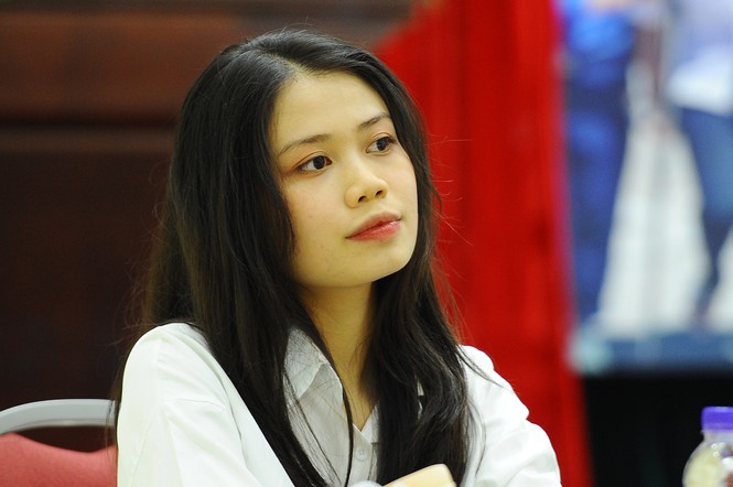 “Bí kíp” làm bài thi khối A của nữ sinh Học viện Tài chính - ảnh 1