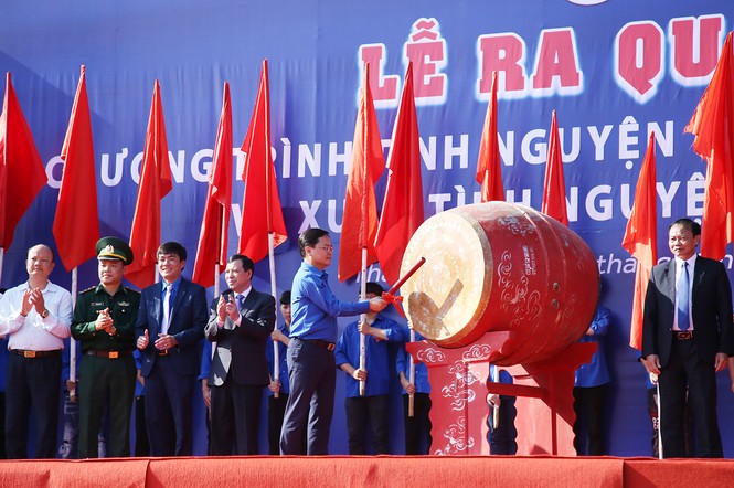 T.Ư Hội LHTN Việt Nam ra quân Tình nguyện mùa Đông 2020 và Xuân Tình nguyện 2021 - ảnh 1