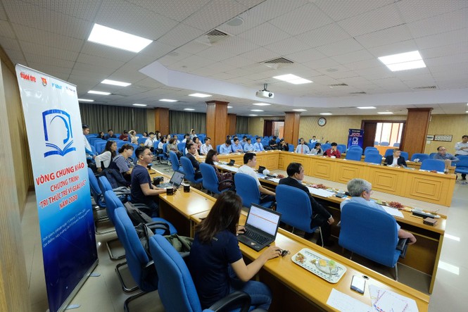 15 công trình tranh tài tại Chung khảo Chương trình “Tri thức trẻ vì giáo dục” - ảnh 1