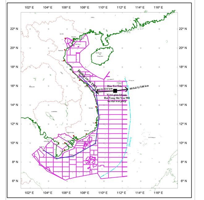 Trung Quốc đặt giàn khoan trái phép, ngư dân khốn khó - ảnh 1