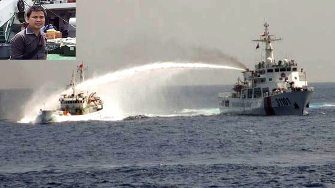 Tàu Trung Quốc hung hăng, tàu Việt Nam không khoan nhượng - ảnh 1