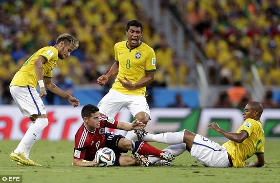 Brazil-Colombia (2-1): Chủ nhà thắng nhọc - ảnh 5
