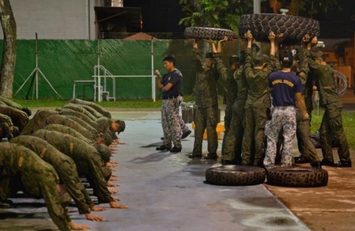 Quy trình đào tạo người nhái của Hải quân Singapore - ảnh 8