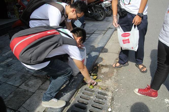 Nữ sinh và dự án “chim cánh cụt xin rác” - ảnh 1